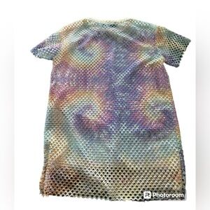 Mesh multi color cover up